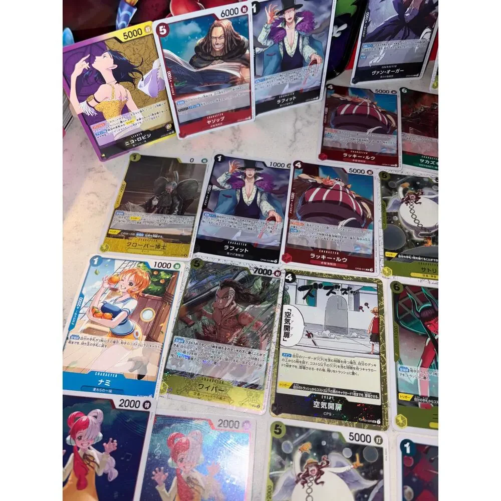 39 One Piece Japanese RARE Foil Lot! Rares, Holos !NOT BULK!